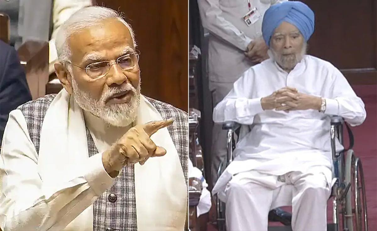 Hours After PM’s Manmohan Singh Praise, White Paper On “Lack Of Leadership”