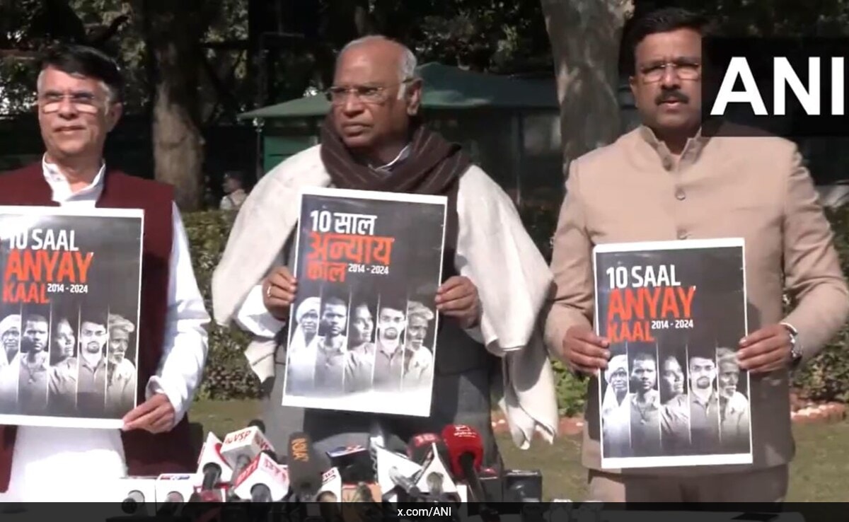 “Price Rise, Unemployment…”: Congress’ Black Paper Attack On Government