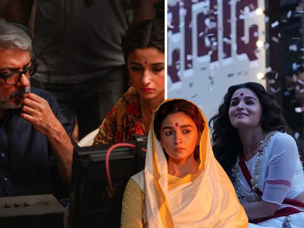 In Pics: Never-seen-before pictures of Alia Bhatt and Sanjay Leela Bhansali from Gangubai Kathiawadi