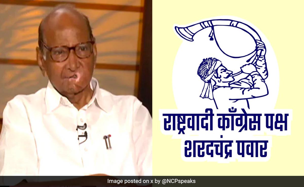 Sharad Pawar’s Party Allotted New Poll Symbol By Election Commission