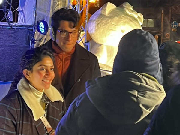 Junaid Khan and Sai Pallavi enjoy the Sapporo Snow Festival amidst filming for their untitled next