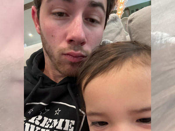 Nick Jonas shares an adorable morning selfie with daughter Malti Marie Chopra Jonas