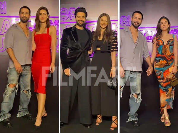 In Pics: Team Teri Baaton Mein Aisa Uljha Jiya arrives at the films star-studded success party