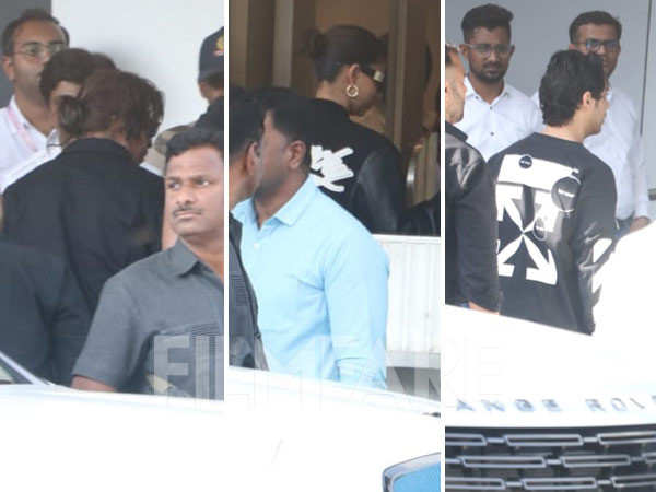 Shah Rukh Khan and his family leave for Anant Ambani and Radhika Merchantâs pre-wedding festivities