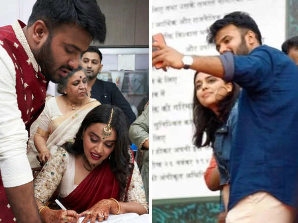 Swara Bhasker and Fahad Ahmad celebrate one year of their marriage actress pens a note