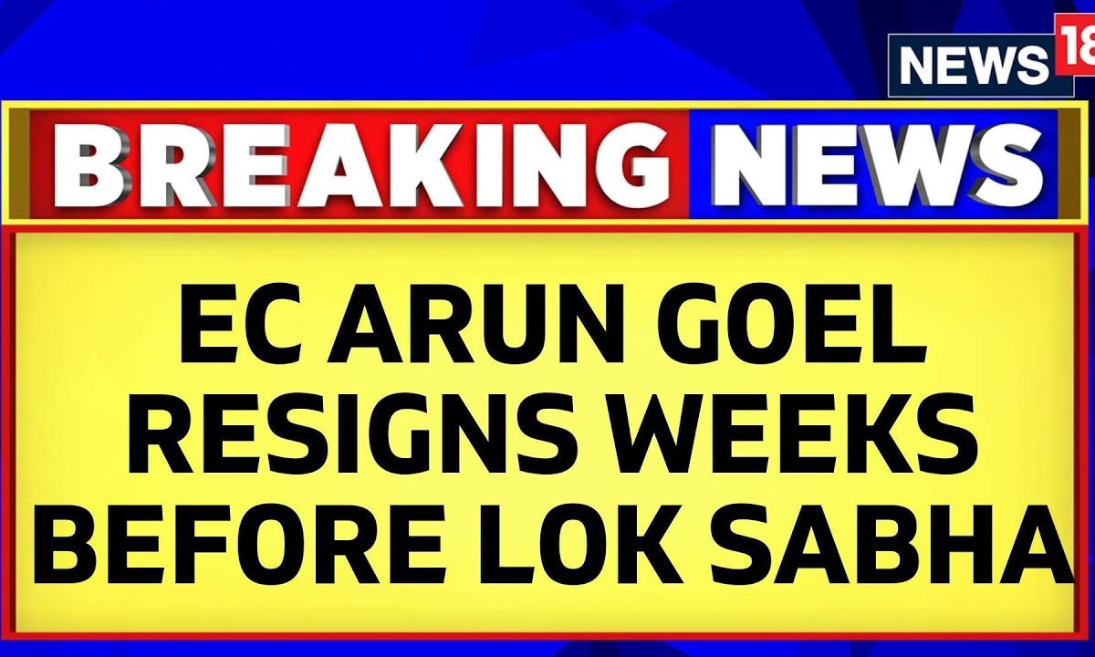 Election Commissioner Arun Goel Resigns Ahead Of Lok Sabha Polls | Lok Sabha Elections 2024 News
