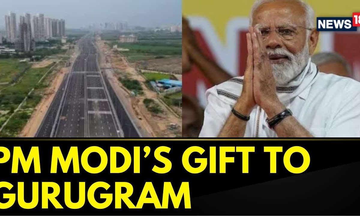 PM Modi To Inaugurate Haryana Phase Of Dwarka Expressway | PM Modi In Gurugram News | News18