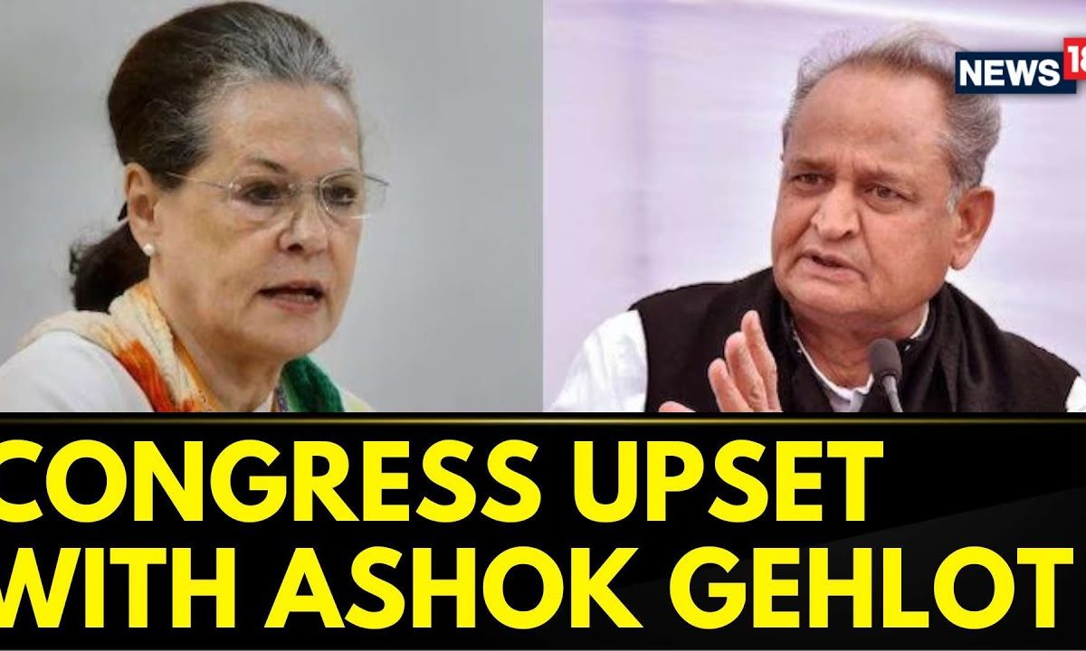 Lok Sabha Elections 2024: Congress Upset With Ashok Gehlot | Congress CEC Meet | English News
