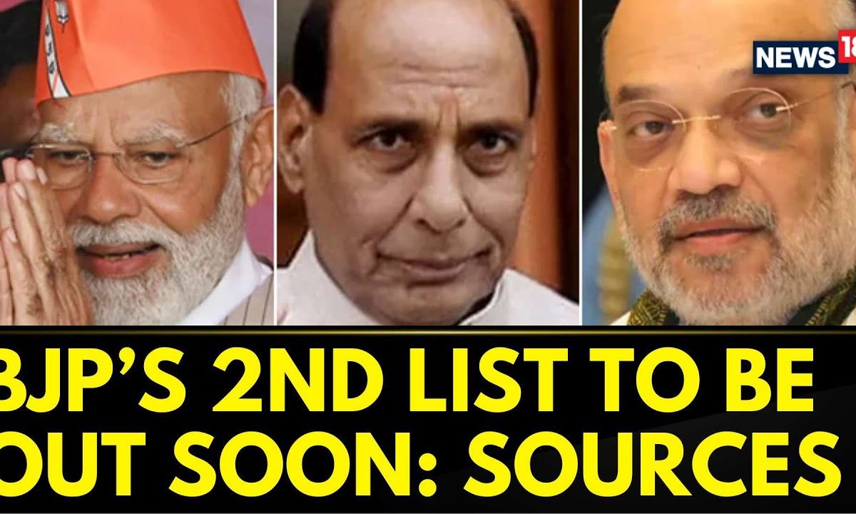 Lok Sabha Elections 2024: BJP 2nd List Of Probables To Be Out Soon | Lok Sabha Elections | News18