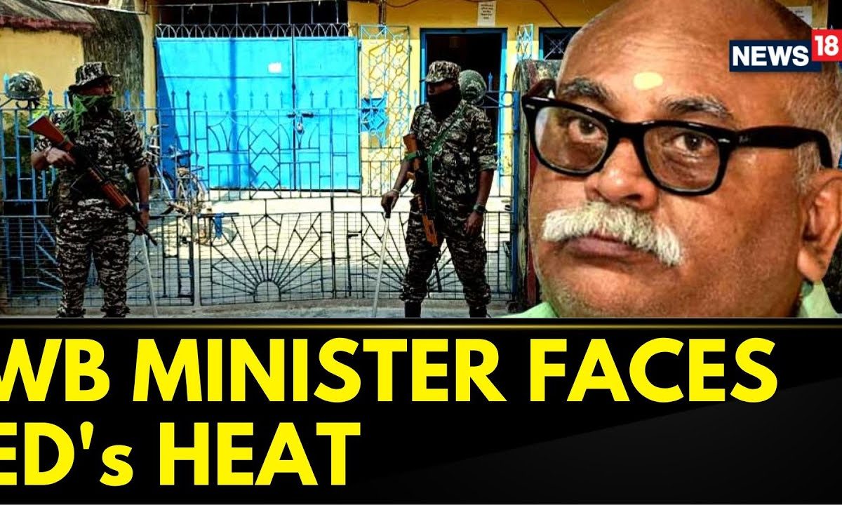West Bengal News | Minister Of West Bengal Chandranath Sinha Faces ED’s Heat | ED Raids | News18