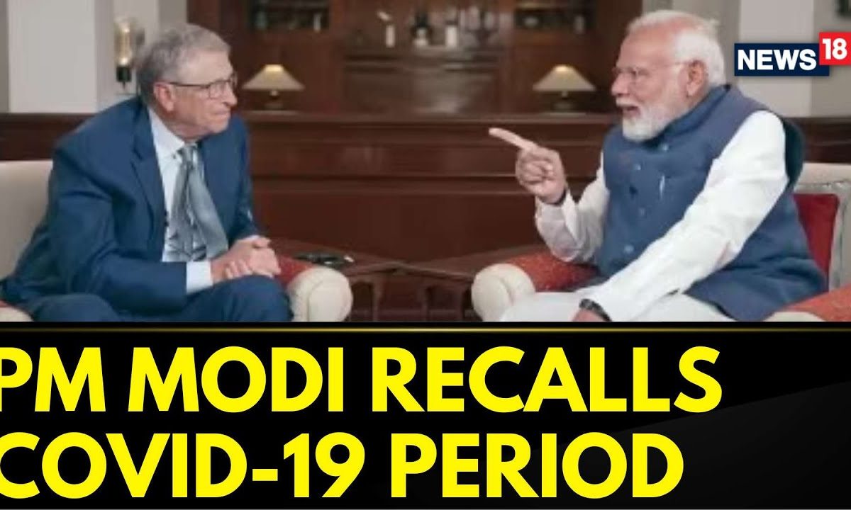 PM Modi Speaks On Fight Against COVID & Cervical Cancer | PM Modi Bill Gates News |  News18