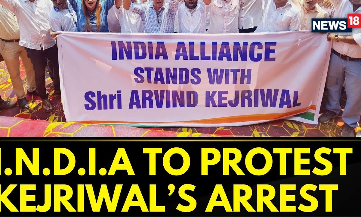 INDIA Bloc Is All Set To Hold A Rally At Delhi’s Ramlila Maidan Against Kejrwal’s Arrest | News18