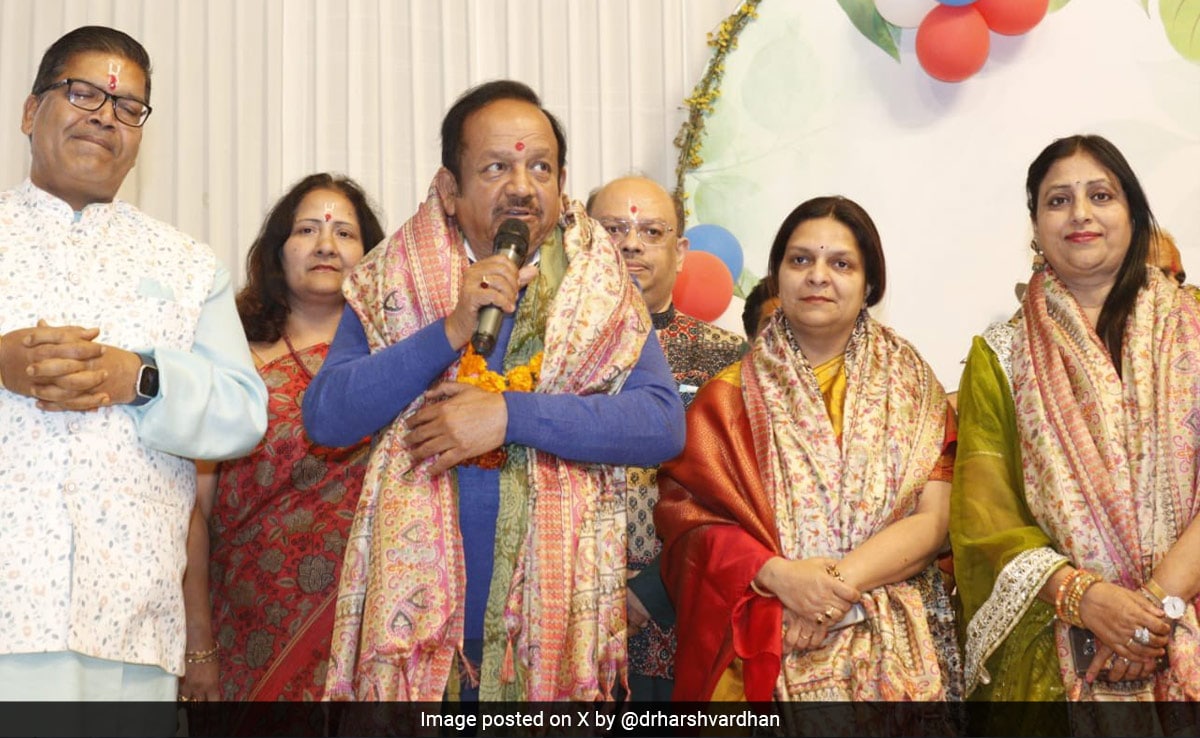 BJP’s Harsh Vardhan, “Swayamsewak At Heart”, Calls Time On 30-Year Career