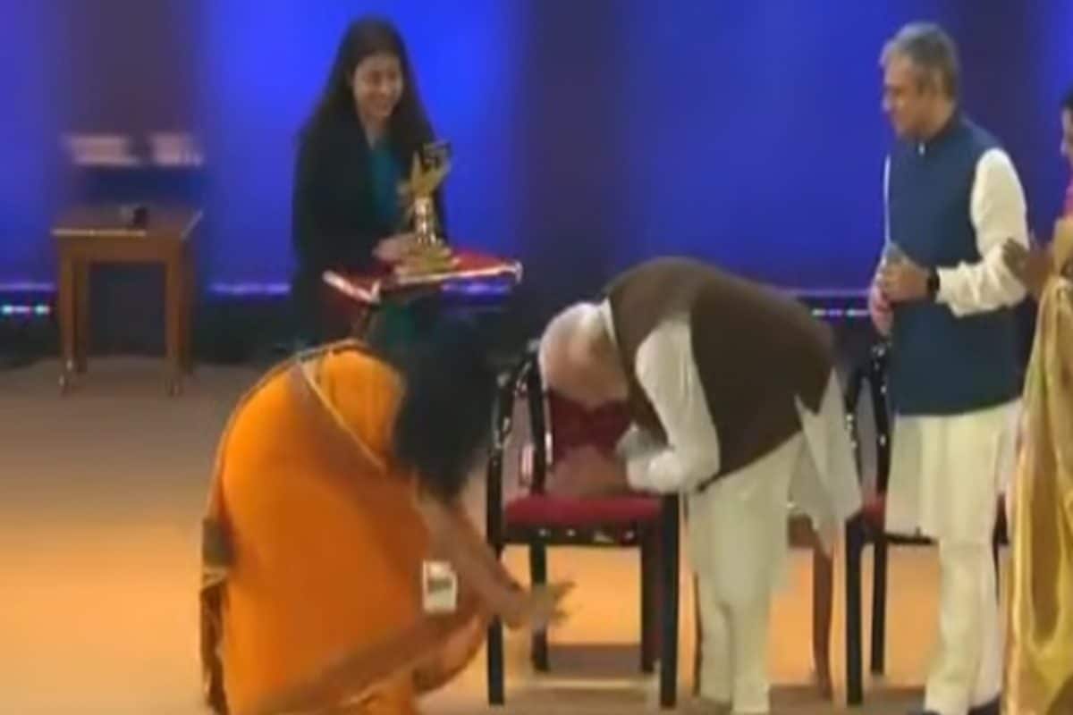 ‘Get Disturbed by This’: Why PM Modi Bowed Down before Content Creator Jahnvi Who Touched His Feet