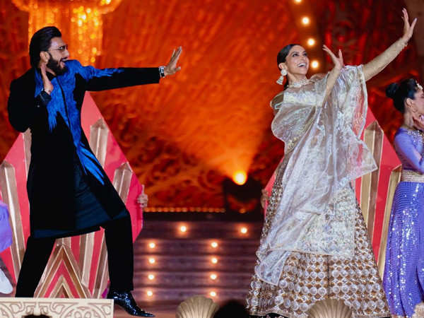 Watch: Deepika Padukone and Ranveer Singh play dandiya at Anant-Radhikas pre-wedding bash