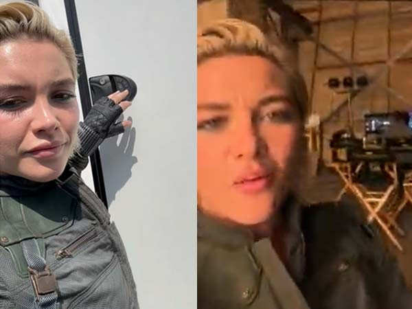 Florence Pugh drops BTS video from Thunderbolts set reveals Yelenaâs suit. Watch: