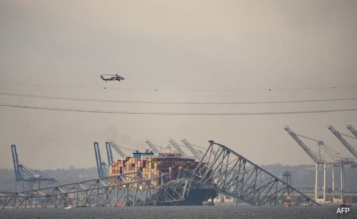 US Bridge Collapse: 6 Feared Dead, Indian Crew Safe On Ship That Collided