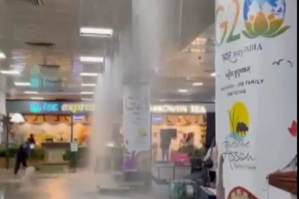 Guwahati Airport Roof Collapses Amid Heavy Rain, Flights Diverted As Operations Affected | Watch