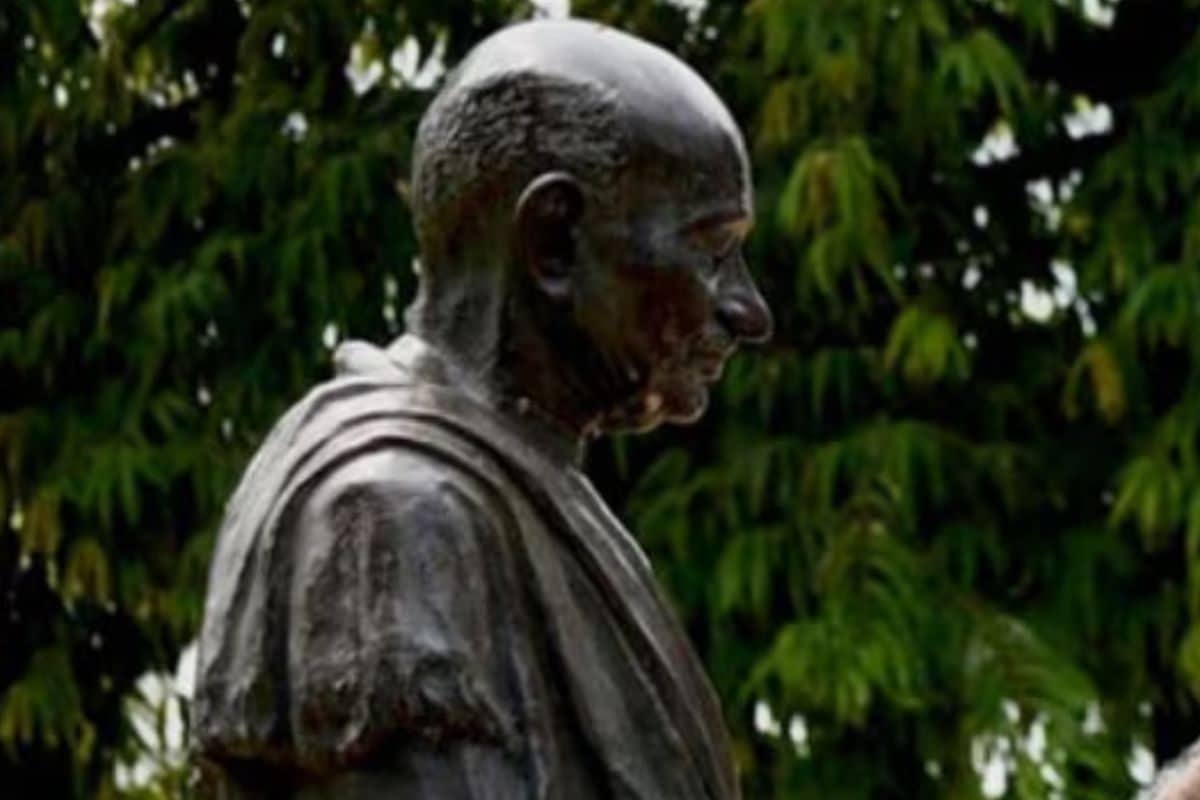 Mahatma Gandhi’s Bust Damaged in MP, Police Launch Probe