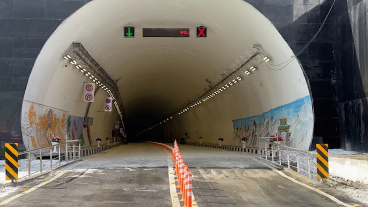 Strategically crucial Sela tunnel all set for inauguration