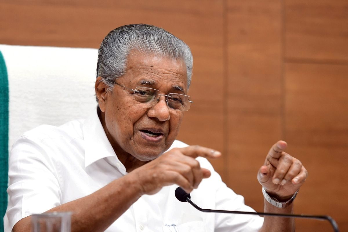 Man Booked for Verbally Abusing Kerala CM Pinarayi Vijayan Through Microphone