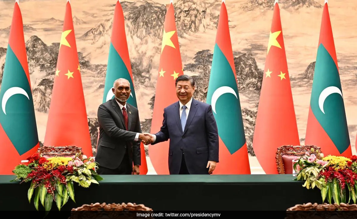 Maldives Orders Indian Officials To Leave After Military Pact With China Maldives Orders Indian Officials To Leave After Military Pact With China