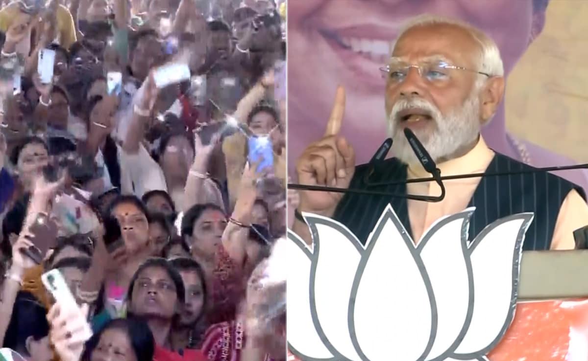 PM Fires “Storm From Sandeshkhali” Barb At Mamata Banerjee At Bengal Rally