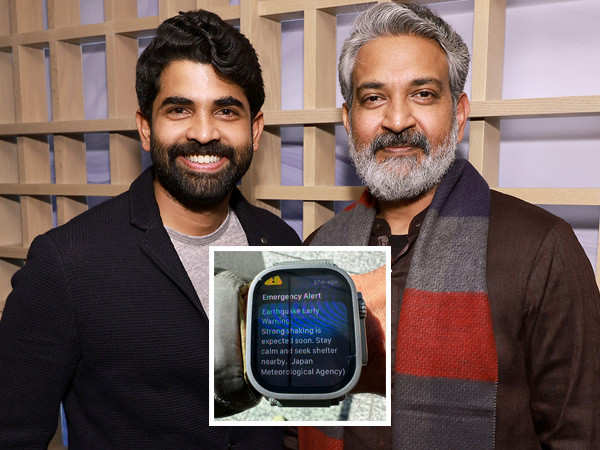 SS Rajamouli survives earthquake in Japan. Son SS Karthikeya reveals they were on the 28th floor