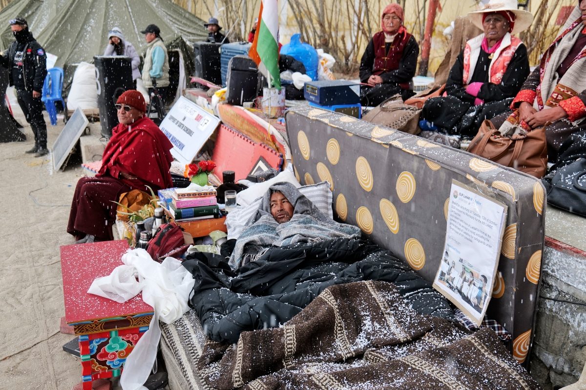 3-day Hunger Strike Demanding Statehood for Ladakh Begins in Kargil