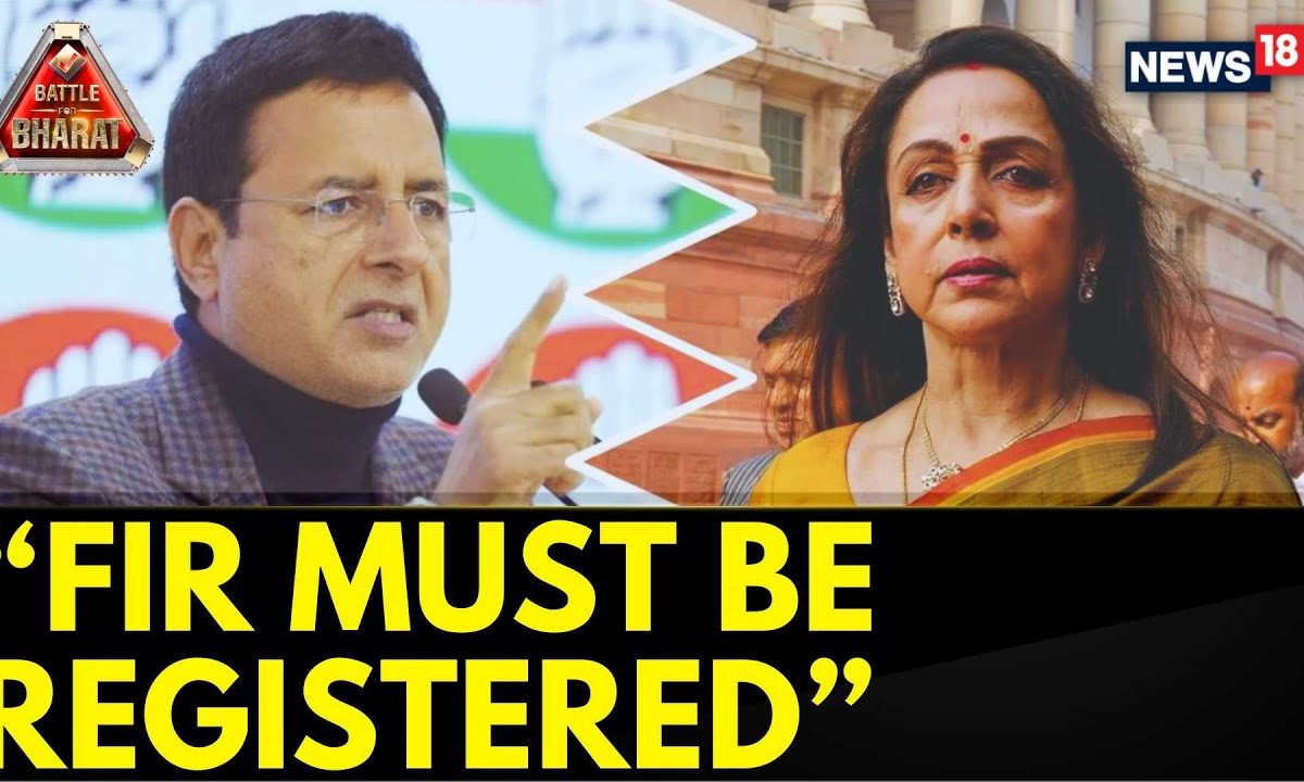 BJP’s Blistering Attack On Congress Over ‘Objectionable Remark’ On Hema Malini | Congress vs BJP