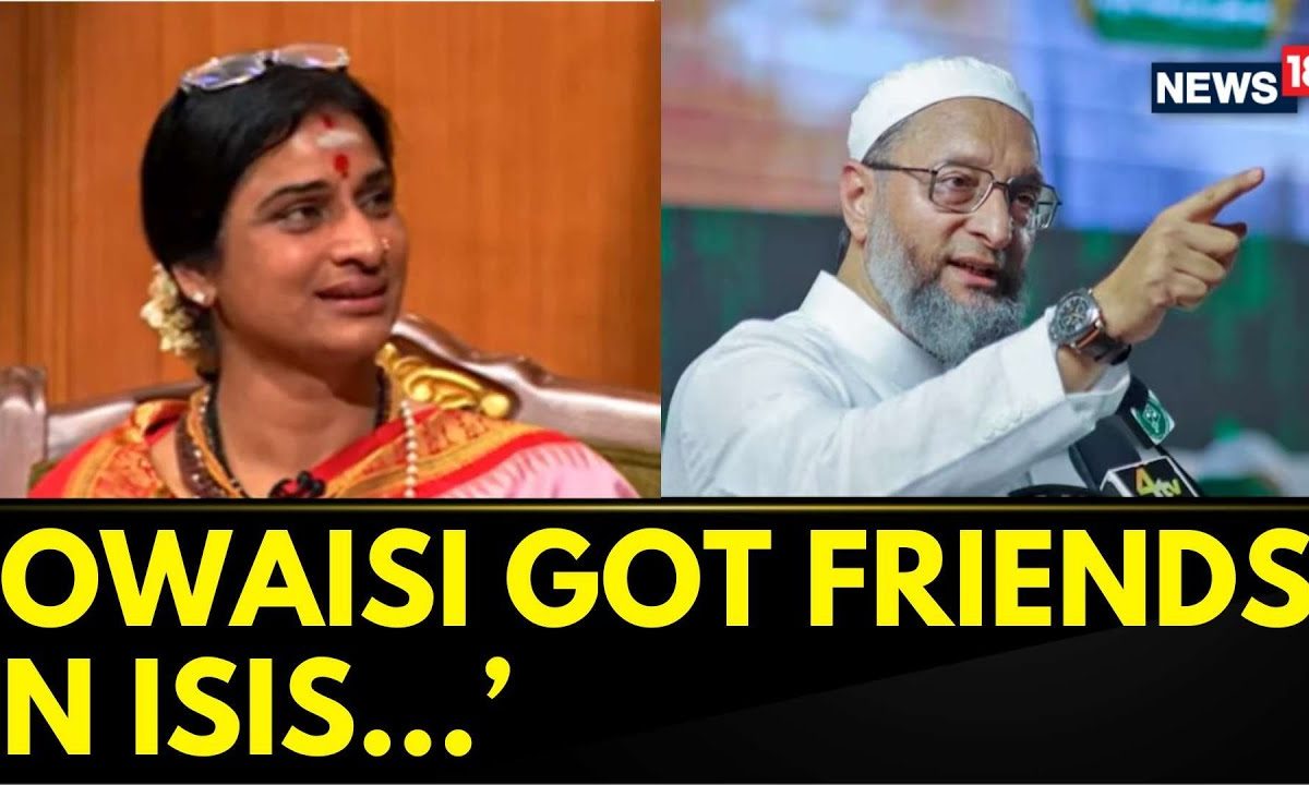 ‘Who Is Giving Death Threats To Asaduddin Owaisi?’, Asks BJP Leader Madhavi Latha | News18