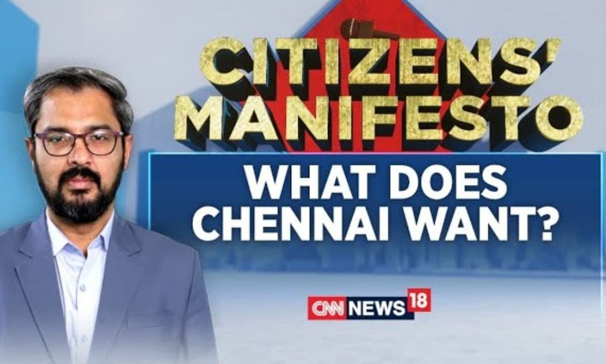 Lok Sabha Elections 2024 | Citizens’ Manifesto: What Does The People Of Chennai Want ? | DMK | BJP
