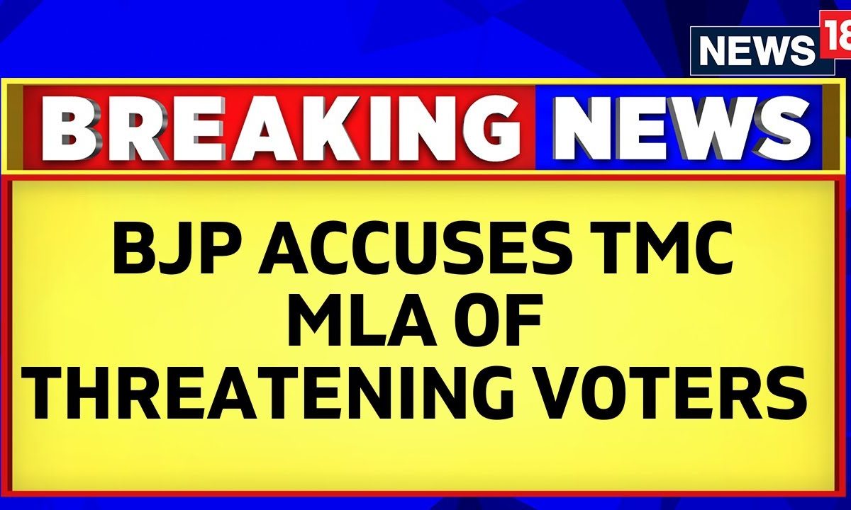BJP Accuses TMC MLA Hamidul Rehman Of Threatening Voters | West Bengal | English News | News18