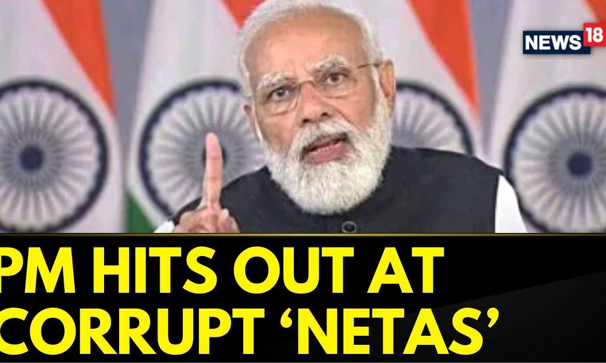 PM Modi Has Hit Out At Corrupt Netas In His Latest Interview To An Online Publication | News18