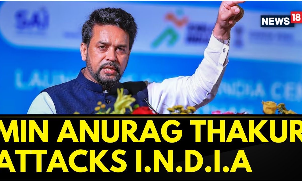 Anurag Thakur Attacks I.N.D.I.A Bloc, Says Why Manifesto Is Being Released In Pieces | News18 Anurag Thakur Attacks I.N.D.I.A Bloc, Says Why Manifesto Is Being Released In Pieces | News18