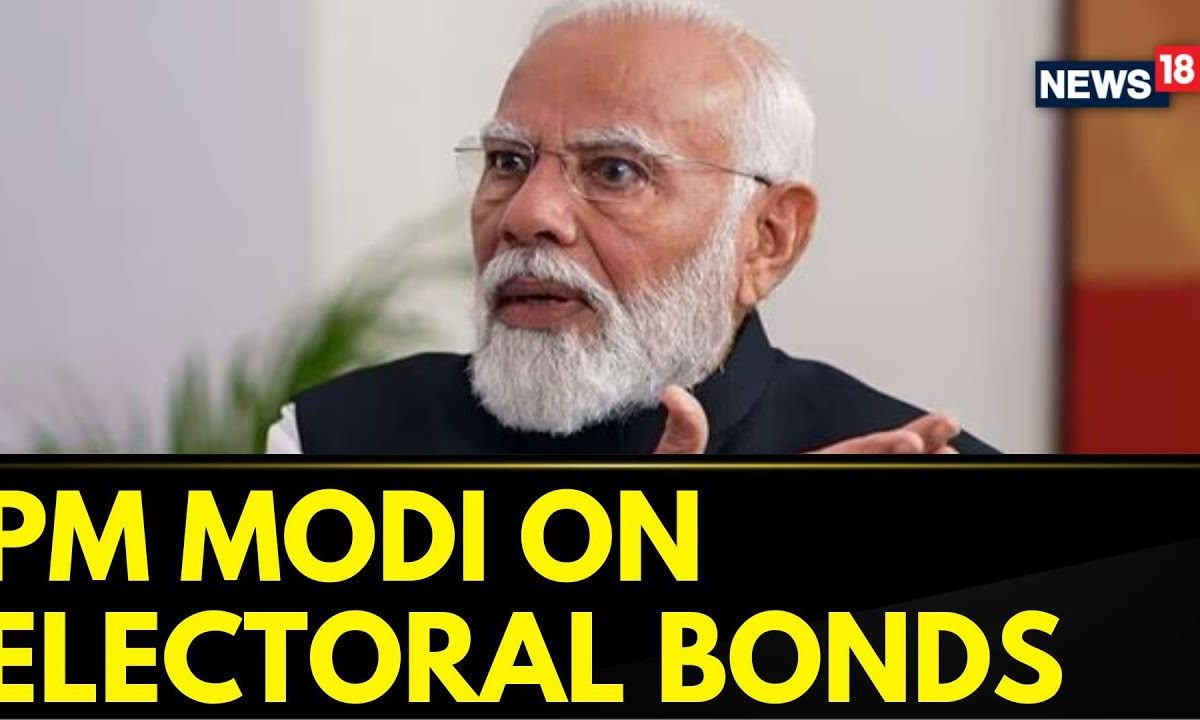 It Was Through Electoral Bonds That We Had A Money Trail: PM Modi | PM Modi Interview | News18