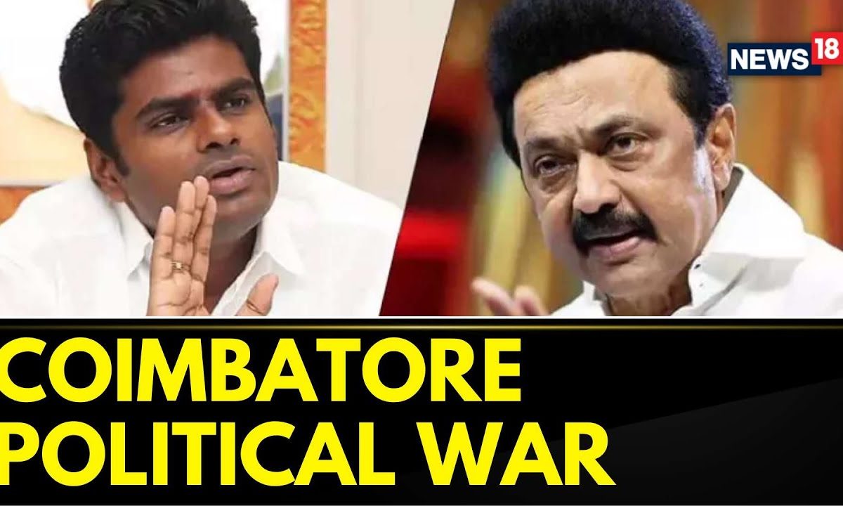 Tamil Nadu BJP President And Candidate For Coimbatore, K Annamalai Questions DMK | Tamil Nadu News