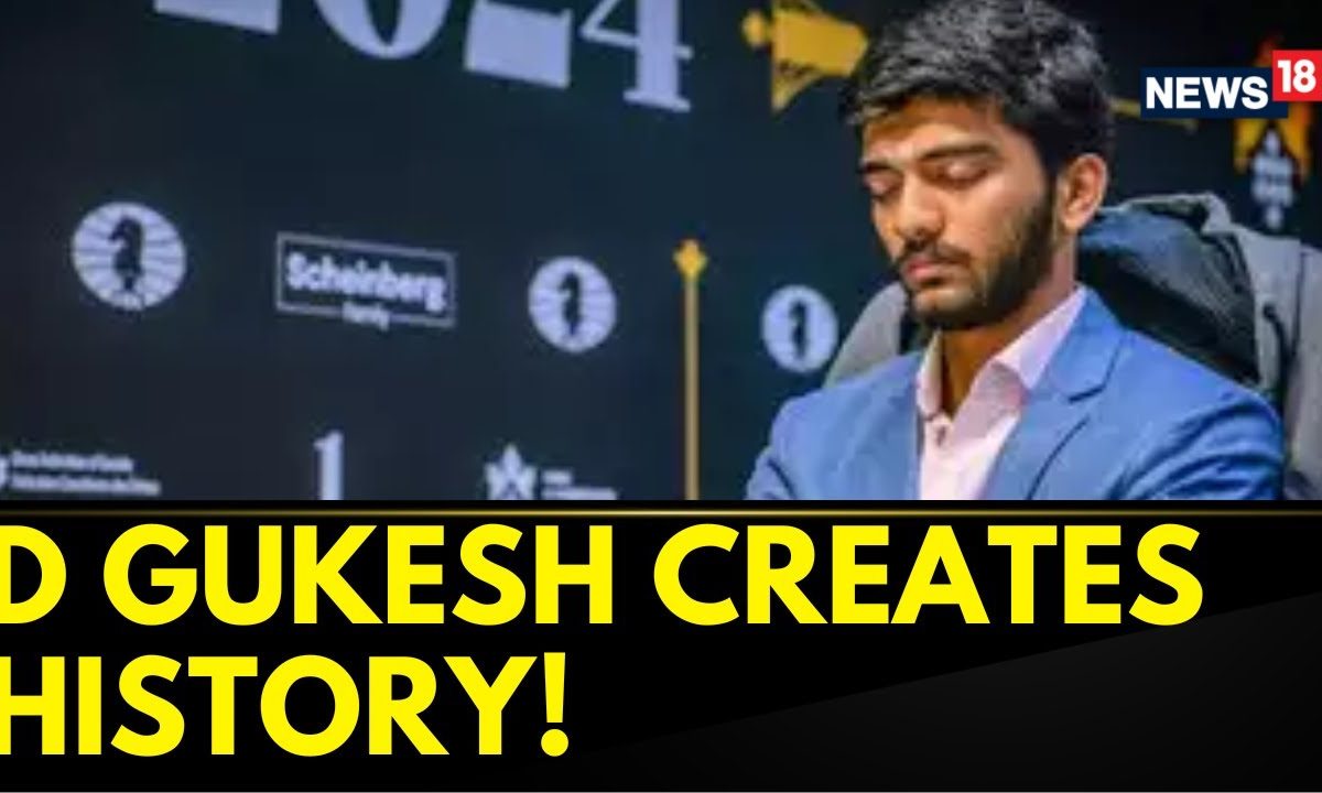 Chennai’s D Gukesh Makes History  By Becoming The 2nd Indian Player To Win World Chess | News18