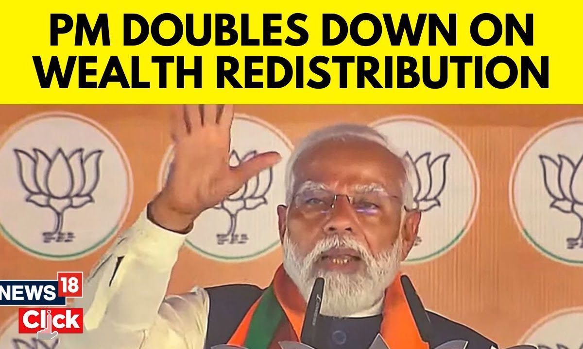 PM Modi Escalates Political Attacks On Congress Over The ‘Redistribution Of Wealth’ | N18V | News18