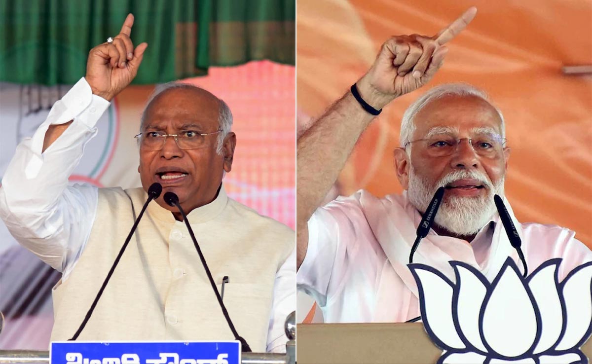 “Can Explain Manifesto To Him”: M Kharge On PM Modi’s Muslim League Jab