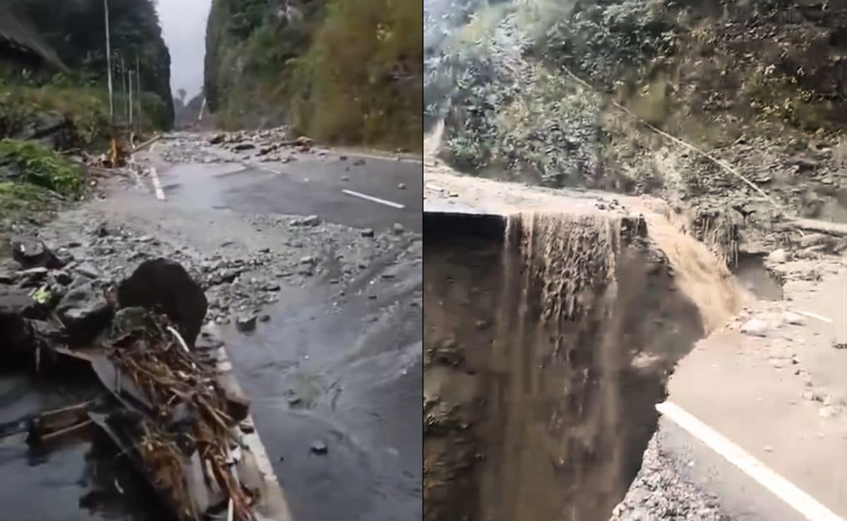 Massive Landslide In Arunachal, Key District Bordering China Cut Off