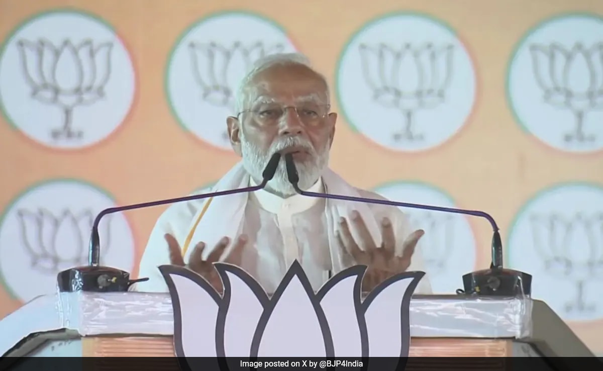 “They Want To Break Country”: PM On Congress Leader’s Constitution Remarks