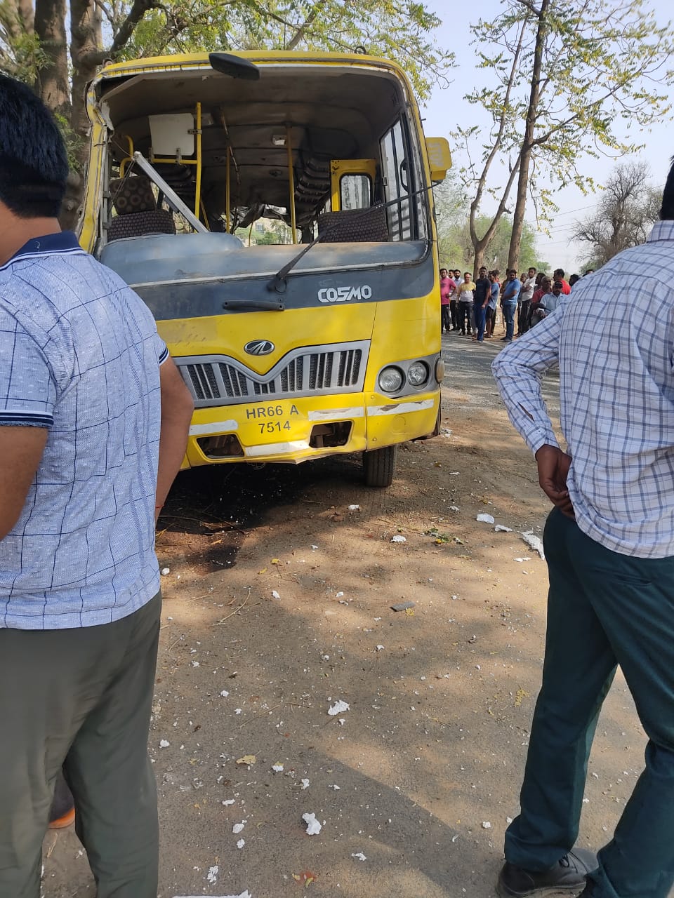 Bus Carrying School Children Overturns In Haryana, Several Feared Injured