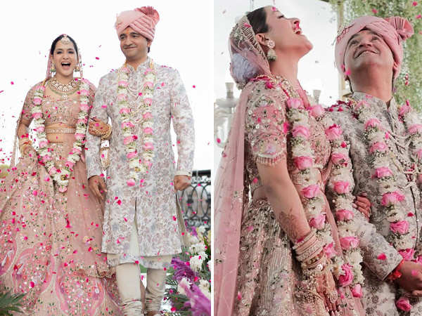 Love Aaj Kal 2âs Aarushi Sharma Gets Married In An Intimate Ceremony