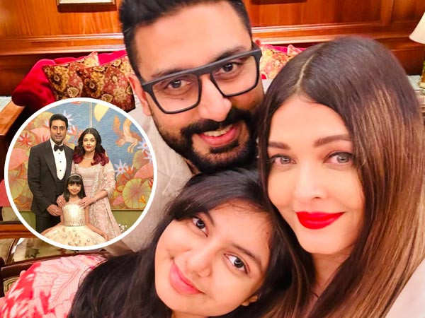 Aishwarya Rai Bachchan drops pic with Abhishek Bachchan and Aaradhya
