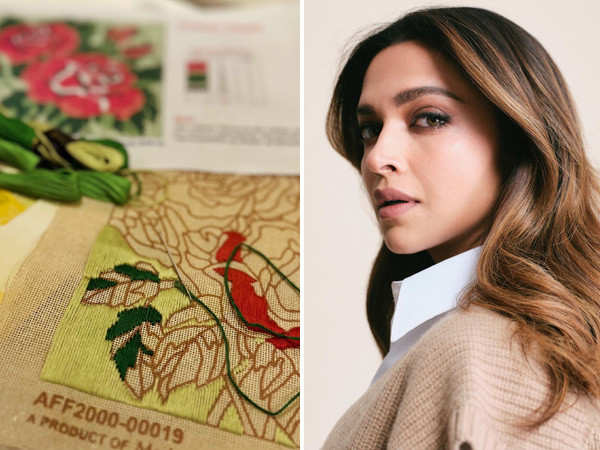 Soon-to-be-mom Deepika Padukone Tries Her Hand at Thread Embroidery