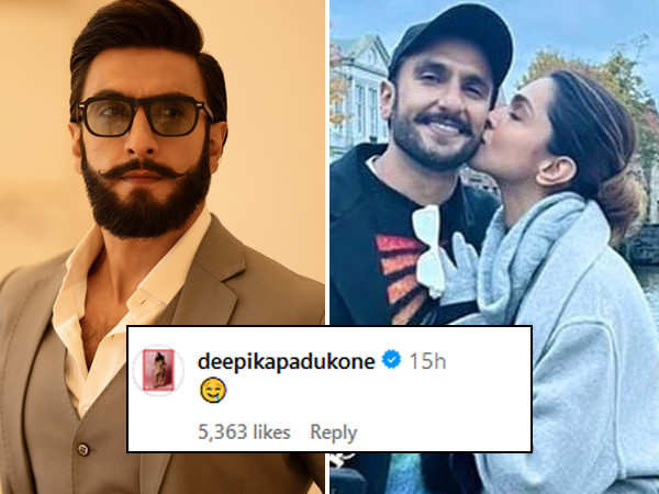 Deepika Padukone has THIS reaction to Ranveer Singhs dapper look