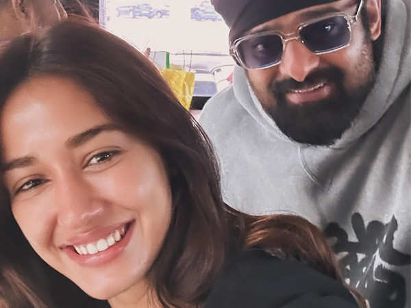 Disha Patani drops pics of her and Prabhas from the sets of Kalki 2898 AD