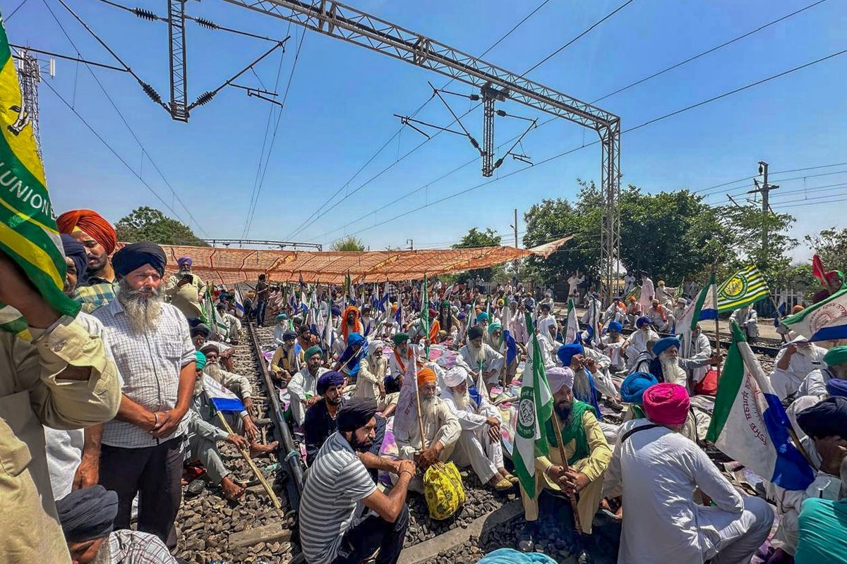 54 Trains On Ambala-Amritsar Route Cancelled As Farmers Sit on Tracks At Shambhu