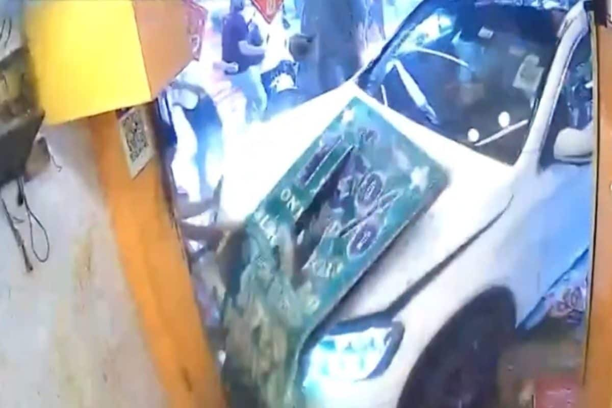 Chaat Treat Turns Nightmare As Lawyer Rams SUV Into Delhi’s Fateh Kachori Shop, Injures 6 | On Cam